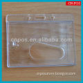 plastic hard id badge holder for hanging display